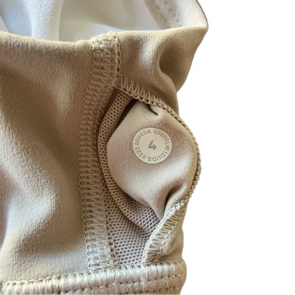 Lululemon Align Tank Top Cropped / Sports Bra Bone - Picture 7 of 16